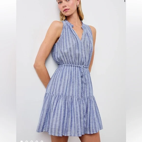 NEW RAILS albany dress in lake view stripe size XL - Picture 2 of 9